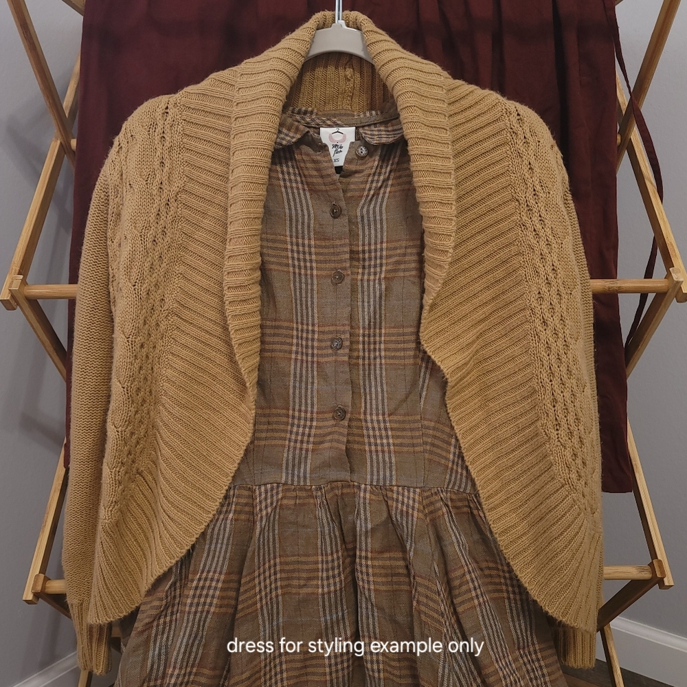 Women's Soft Cable Knit Sweater Cardigan